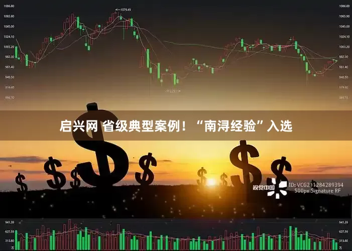 启兴网 省级典型案例！“南浔经验”入选